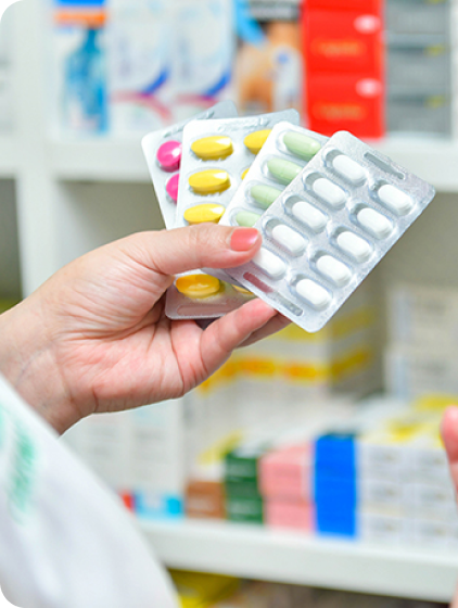 Diagnostics and pharmacy